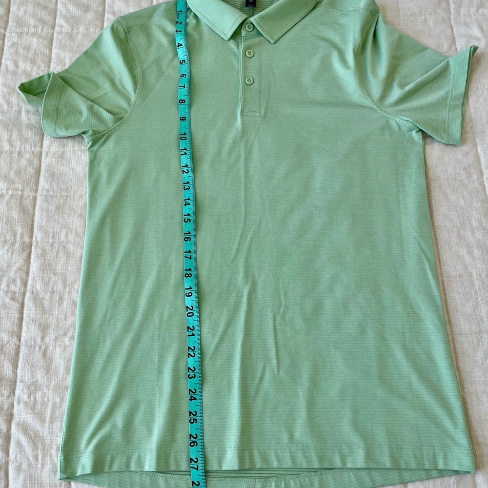 Lululemon Evolution Polo, Creamy Mint, Small; Exc… - image 6